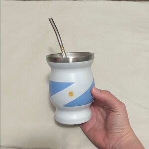 Argentina Mate Cup with Straw